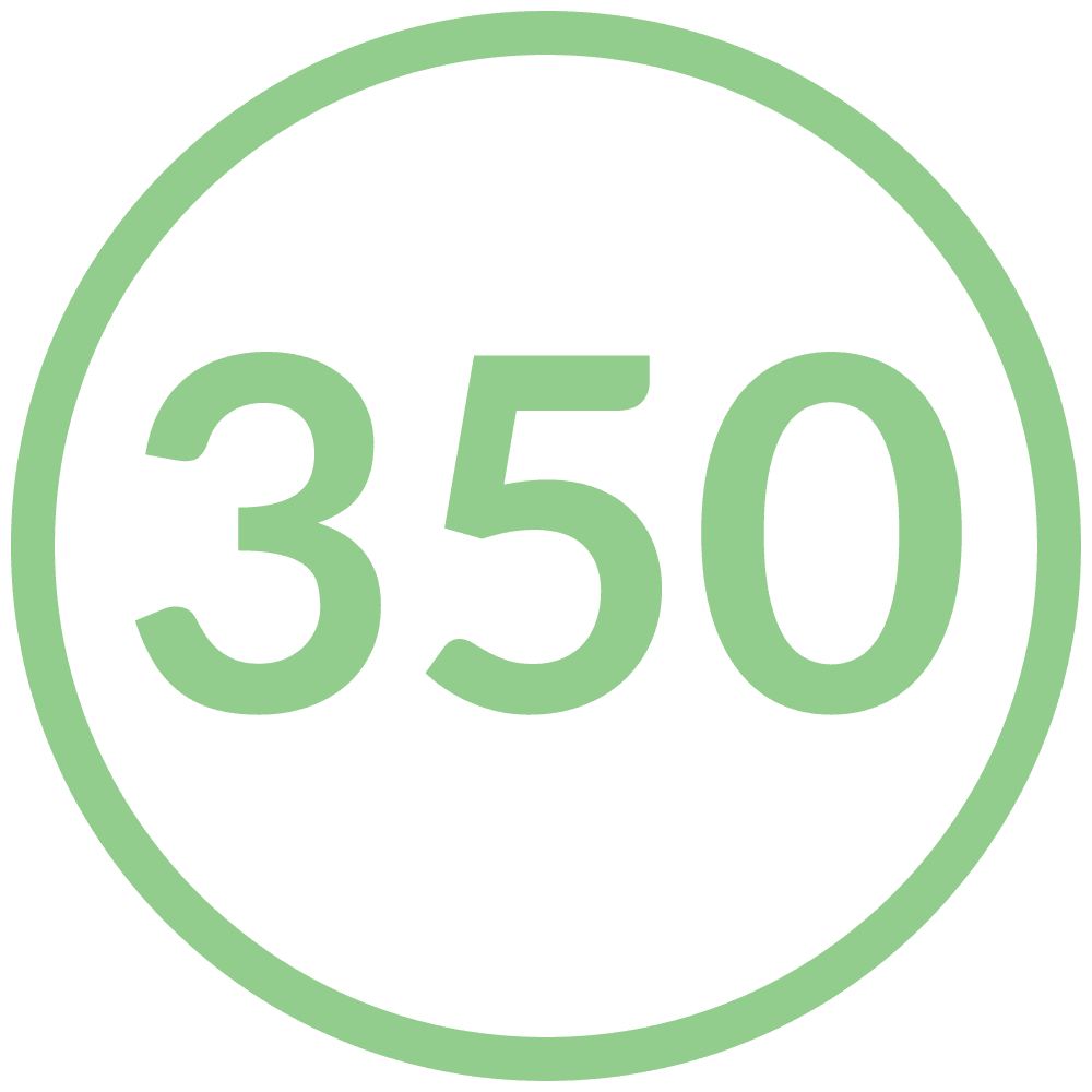 350mm