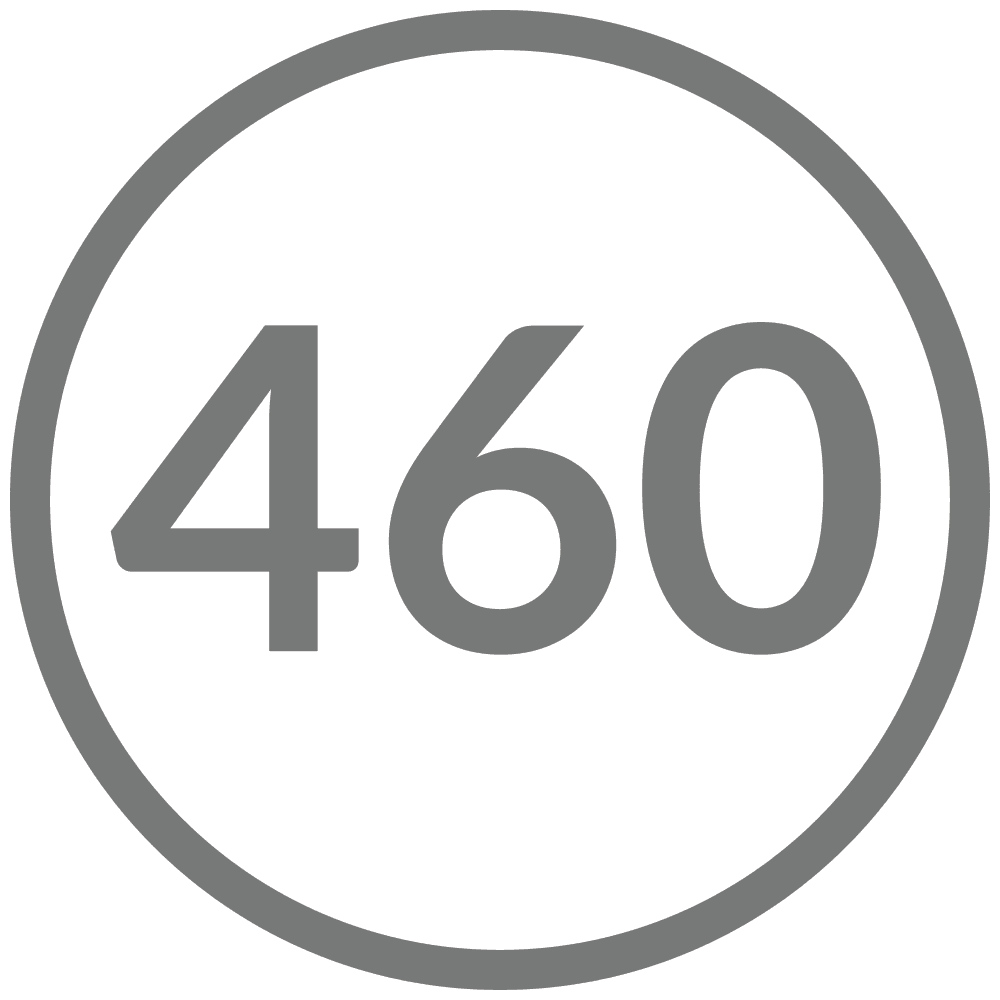 460mm