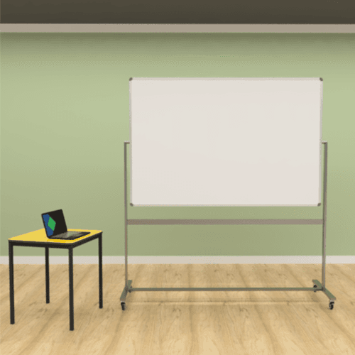 Mobile Whiteboard Acrylic - Image 1