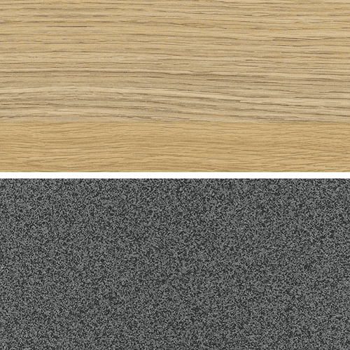 Natural Oak & Ironstone