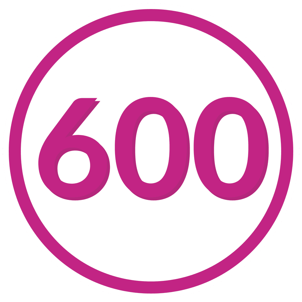 600mm