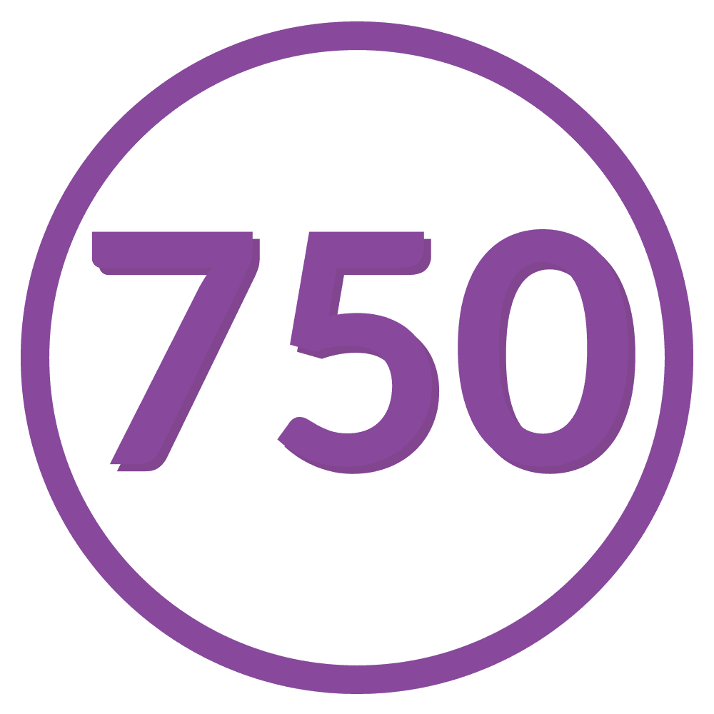 750mm