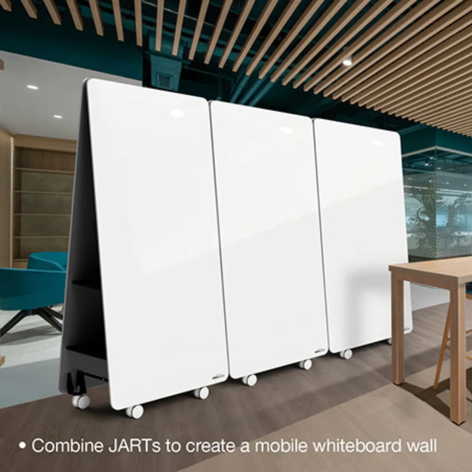 Jart Mobile A-Frame Whiteboard - Image 6