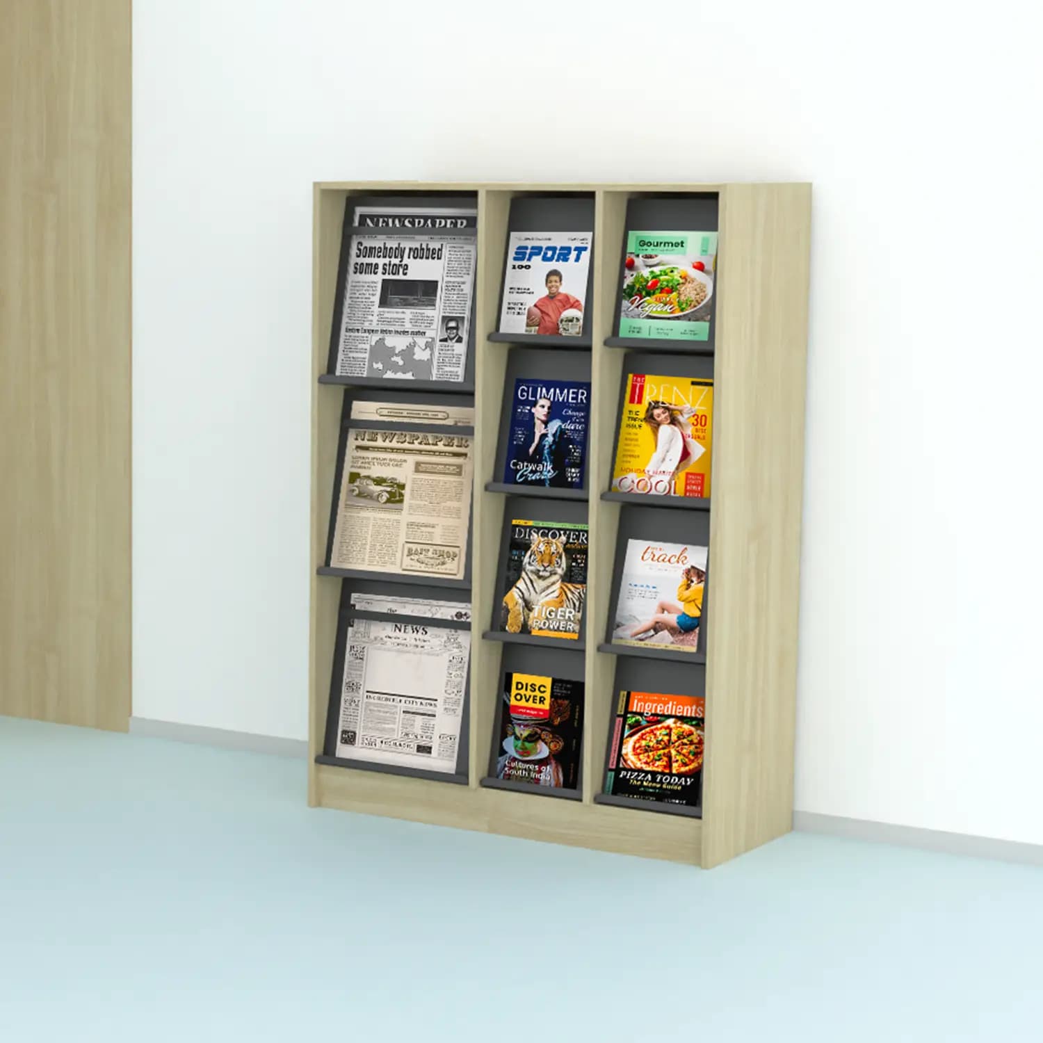 Magazine & Newspaper Rack - Image 2