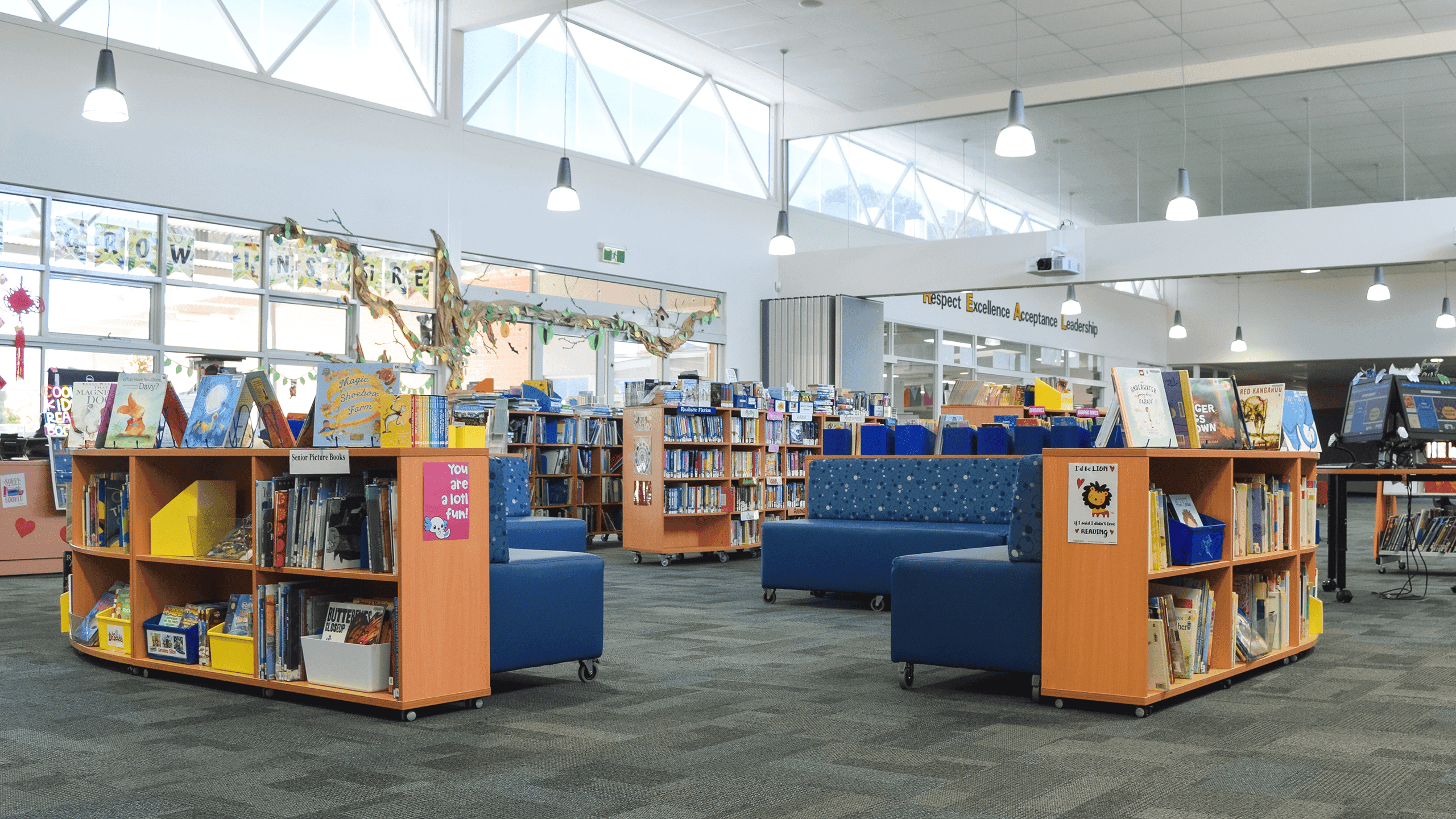 Library Reimagined at Charles La Trobe College