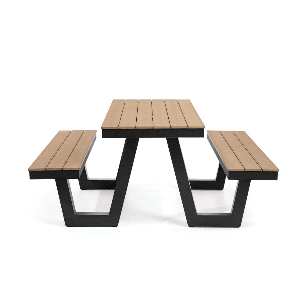Ridge Outdoor Large Picnic Table - Image 4