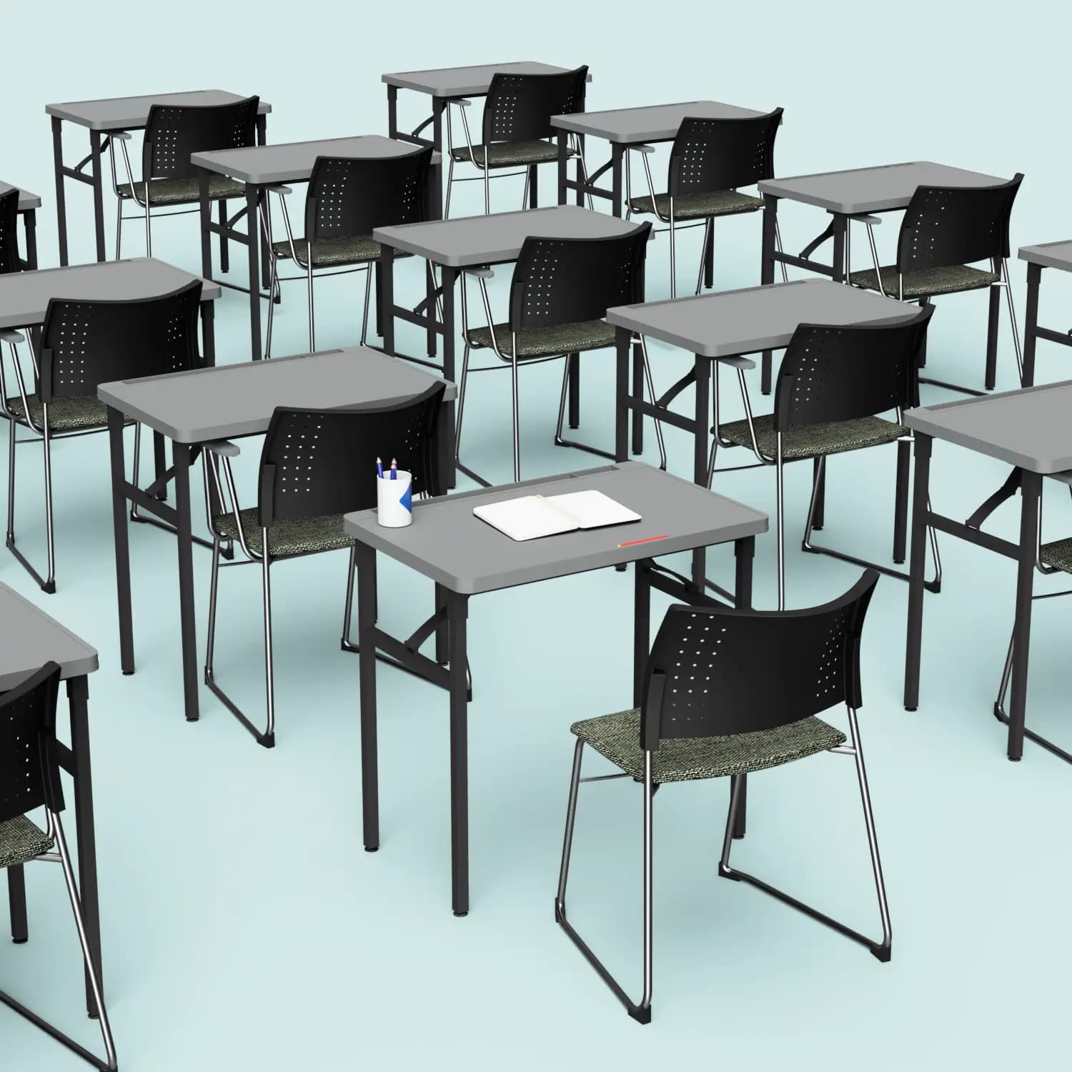 Exam-Pro Folding Table - Image 1