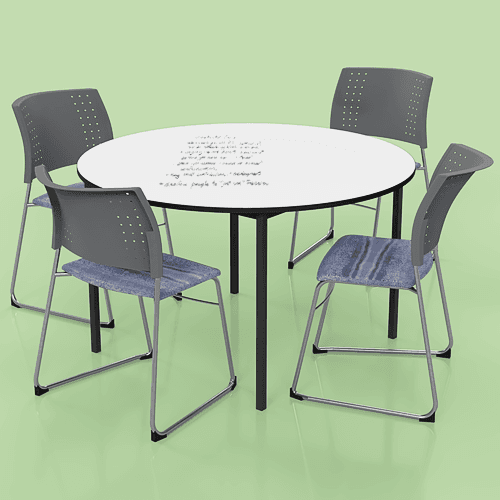 Hercules Round Whiteboard - Image 1