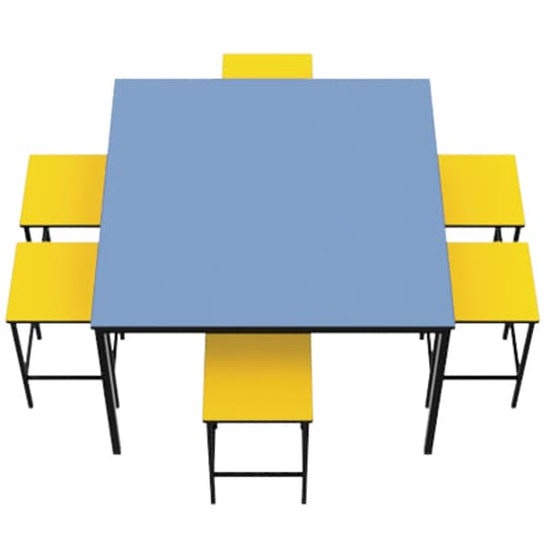 Primary Square Art Table - Image 3