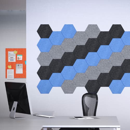 Hex Peel and Stick Wall Tiles