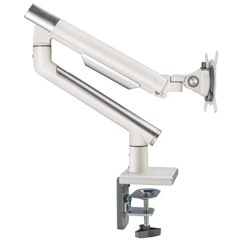 Premium Single Monitor Arm White - Image 4