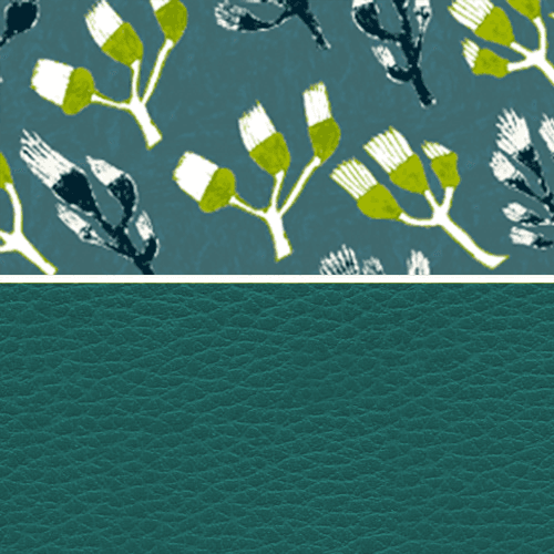 Wildflowers Teal Vinyl