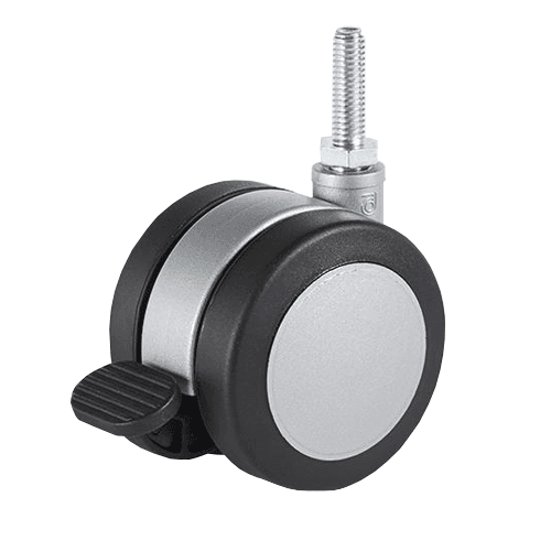 Lockable Twin Wheel Castors - Image 2