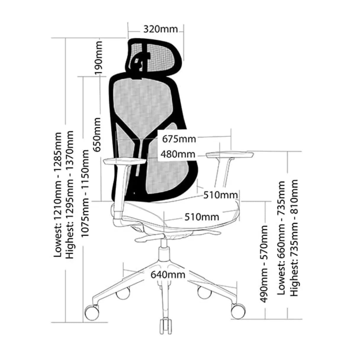 Bragg Mesh Chair - Image 6