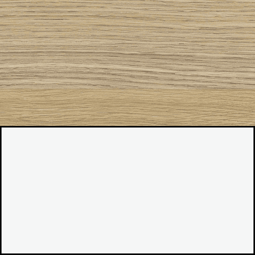 Natural Oak / White