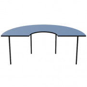 Focus Table China Blue