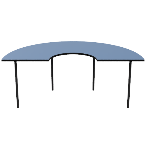 Focus Table China Blue