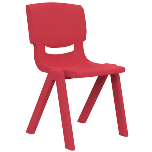 red student chair