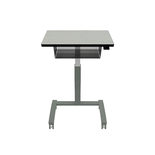 Surge-Sit-Stand_Brushed-Silver-with-Book-Box