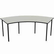 Thor Table Brushed Silver