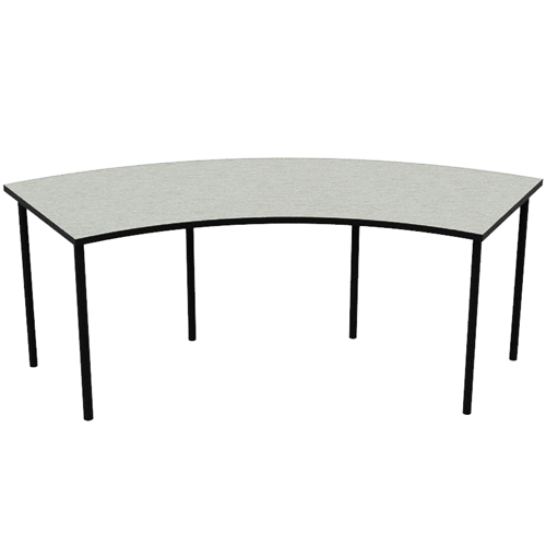 Thor Table Brushed Silver