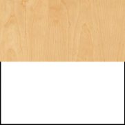 Natural Birch / White