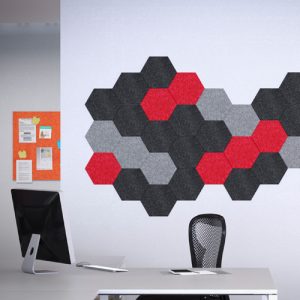 Hex Peel and Stick Wall Tiles