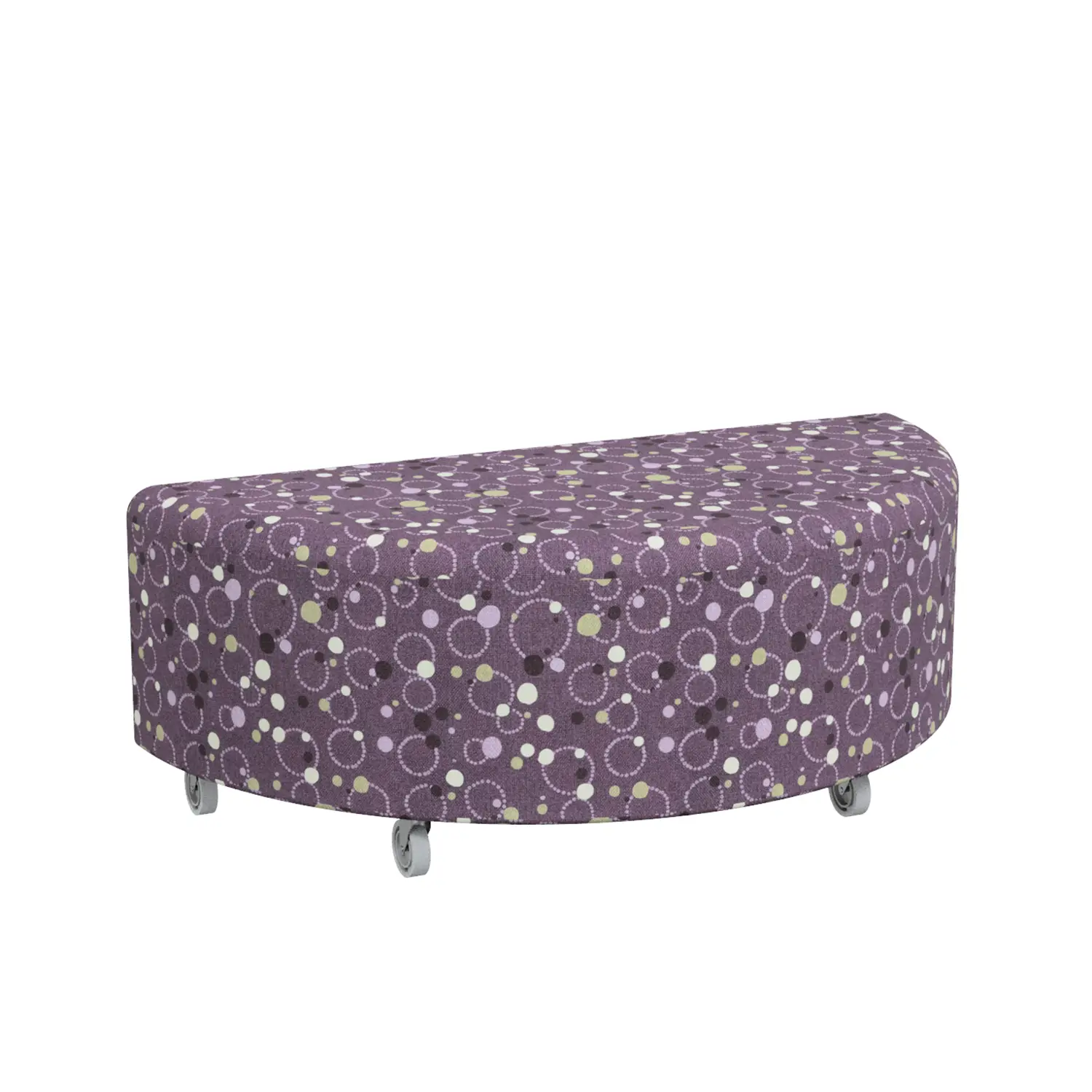 Quad Half Round Ottoman