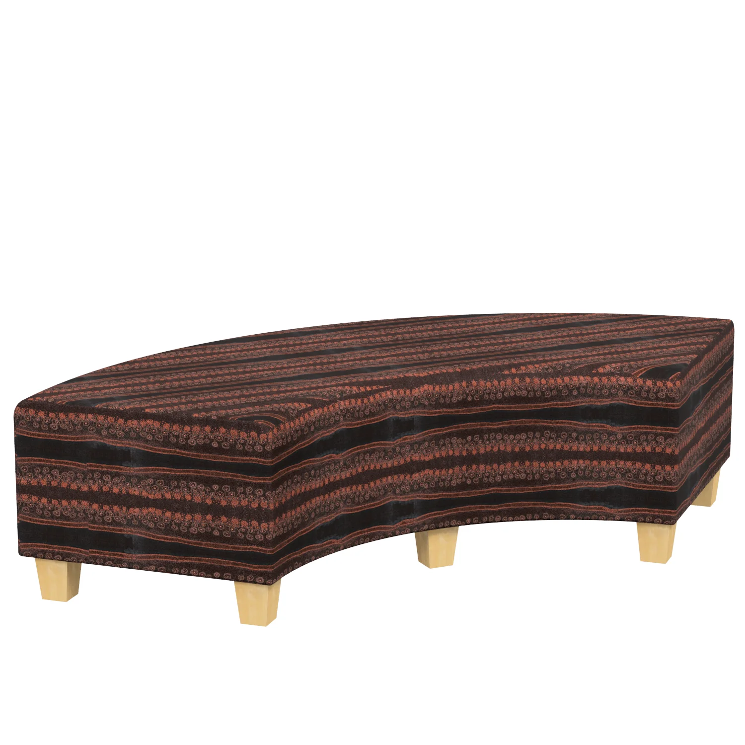 Quad Cave Ottoman Indigenous