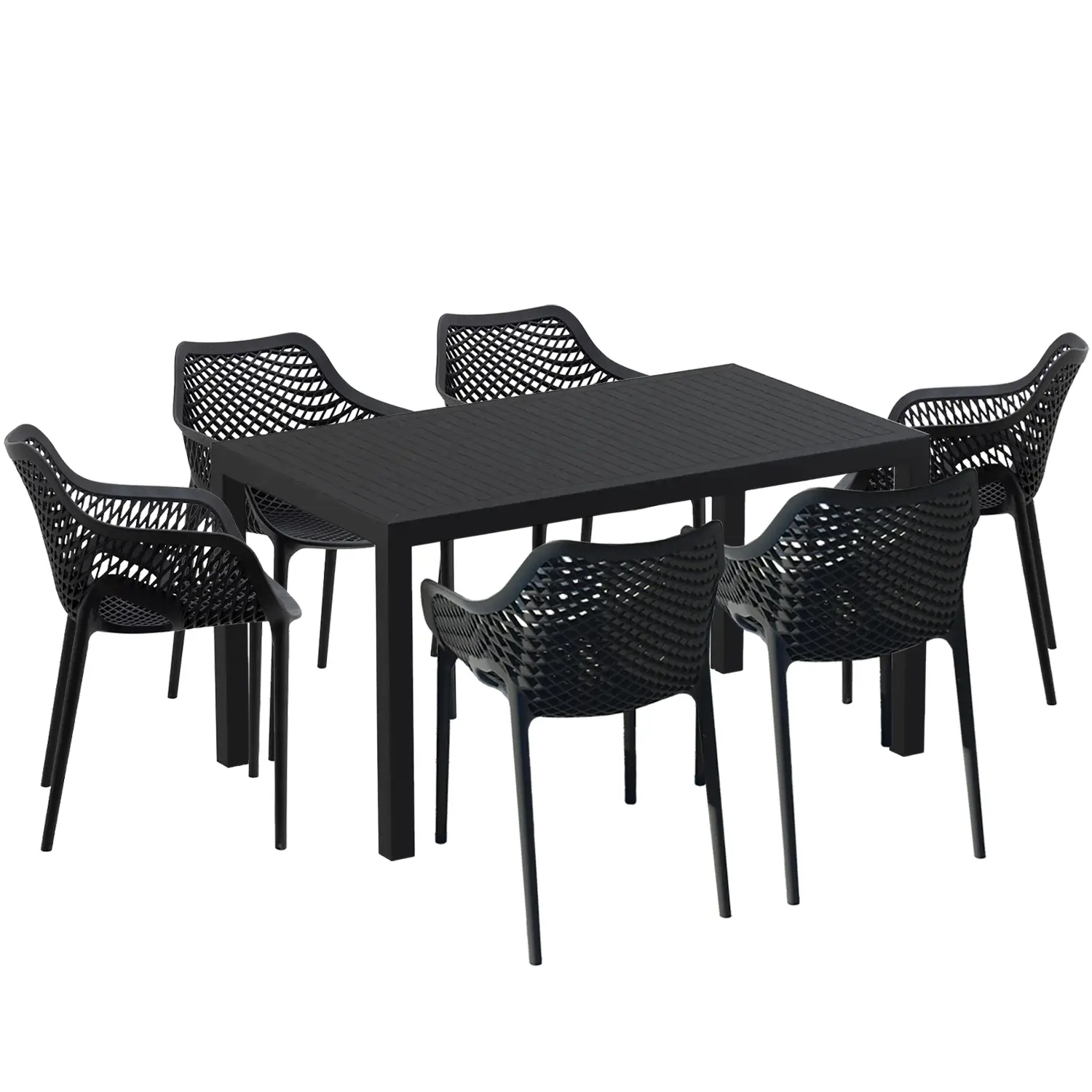 Air Armchair 7 Piece Dining Selection